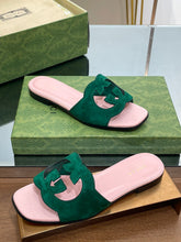 Load image into Gallery viewer, Gucci  Interlocking G Cut Out  Sandal
