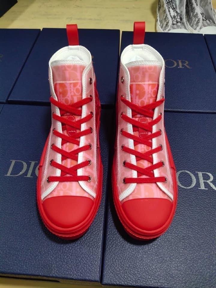 Dior Oblique B23 High Top Sneaker - LUXURY KLOZETT