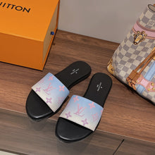 Load image into Gallery viewer, Louis Vuitton Lock it flat Mule
