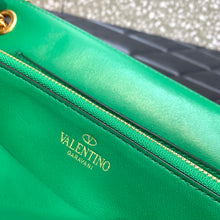 Load image into Gallery viewer, Valentino Stud Sign Nappa Shoulder  Bag

