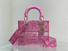 Load image into Gallery viewer, Christian Dior Medium Lady D Lite Bag
