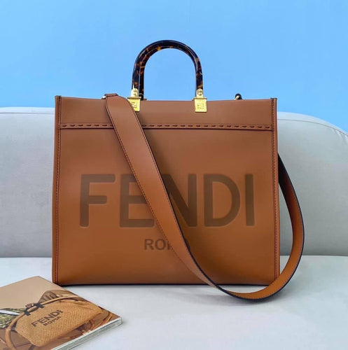 Fendi Sunshine Shopper Medium Bag - LUXURY KLOZETT