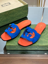 Load image into Gallery viewer, Gucci  Interlocking G Cut Out  Sandal
