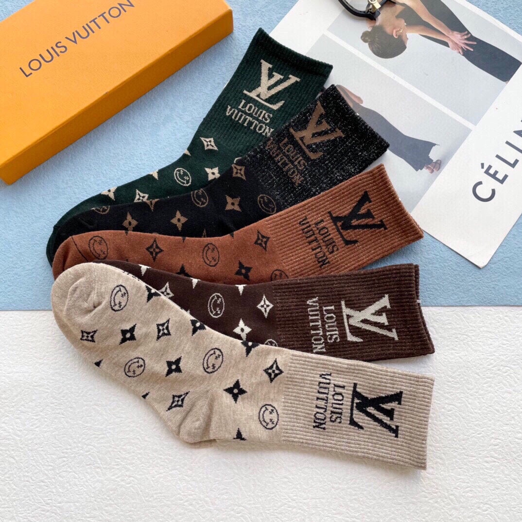 Order Louis Vuitton socks Online From Hansuja creations by jyoti