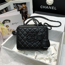 Load image into Gallery viewer, Chanel Caivar Filigree Clutch  Bag - LUXURY KLOZETT
