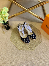 Load image into Gallery viewer, Louis Vuitton Starboard Wedge Sandals
