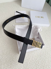 Load image into Gallery viewer, Christian Dior Leather Belt
