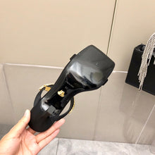 Load image into Gallery viewer, Versace Medusa Rhinestone Mules

