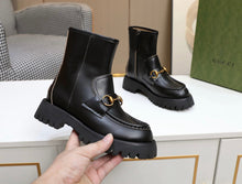 Load image into Gallery viewer, Gucci Ankle Boot With Horsebit
