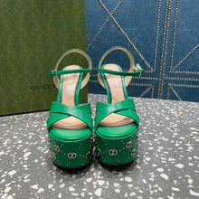 Load image into Gallery viewer, Gucci Interlocking G  Studs Sandal
