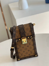 Load image into Gallery viewer, Louis Vuitton Vertical Trunk Pochette Bag
