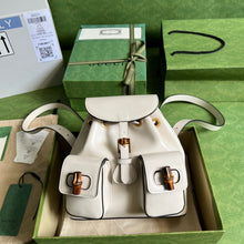 Load image into Gallery viewer, Gucci Bamboo Small Backpack

