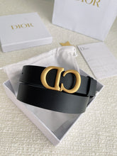 Load image into Gallery viewer, Christian Dior Leather Belt
