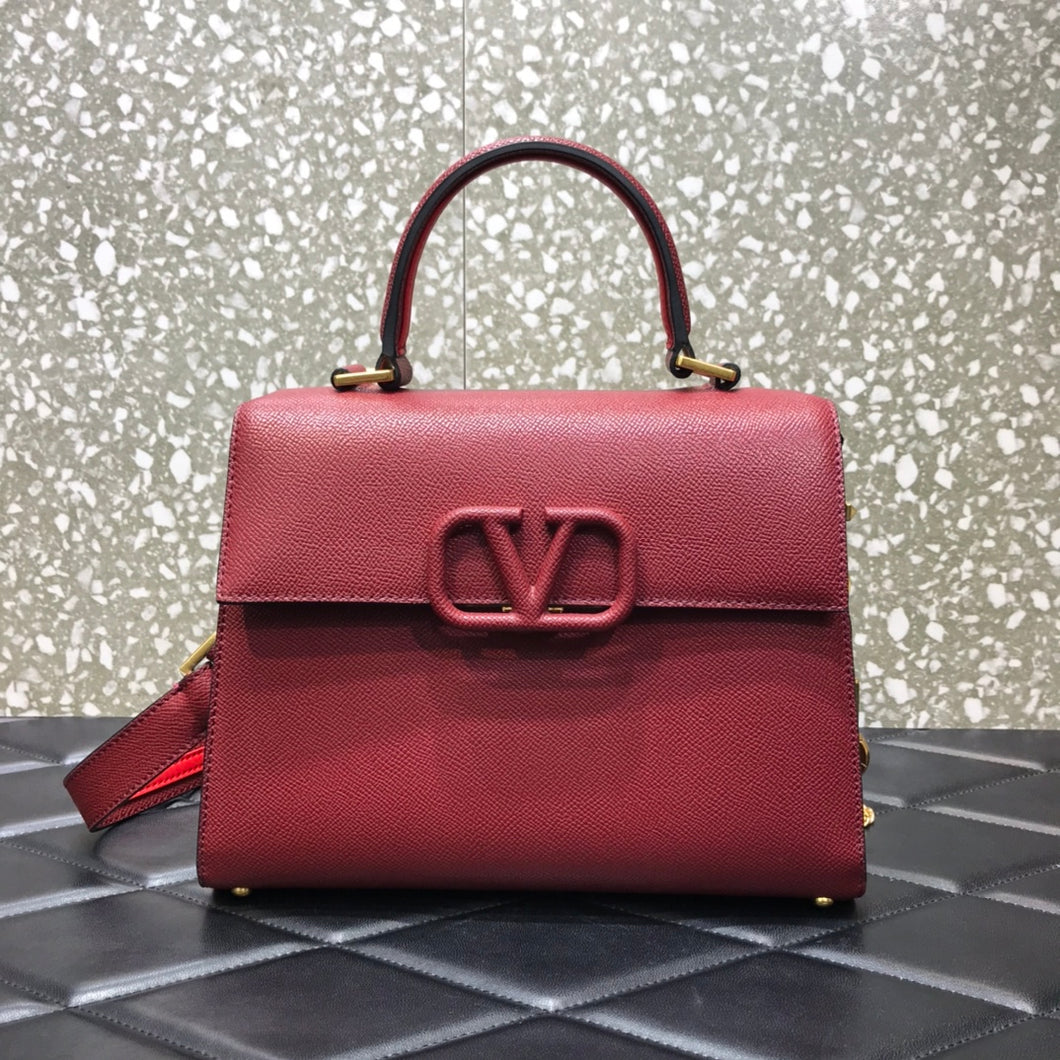 Valentino Small Vsling Grainy Calfskin   Bag