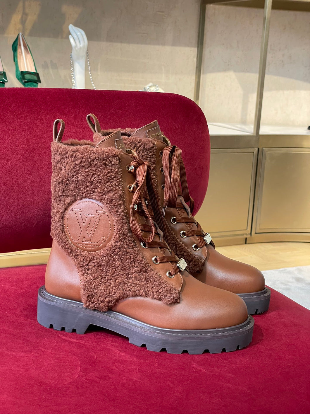 Louis Vuitton Territory Flat Ranger Boots