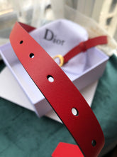 Load image into Gallery viewer, Christian Dior Leather Belt
