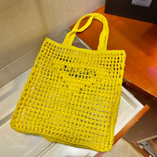 Load image into Gallery viewer, Prada Raffia Tote Bag
