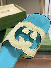 Load image into Gallery viewer, Gucci  Interlocking G Cut Out  Sandal
