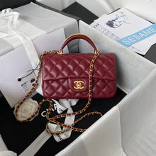 Load image into Gallery viewer, Chanel Mini Flap Bag With Top Handle
