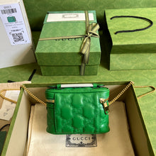 Load image into Gallery viewer, Gucci GG Matelasse Top Handle Mini  Bag
