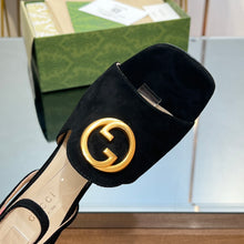 Load image into Gallery viewer, Gucci Blonde Heeled Sandal
