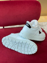 Load image into Gallery viewer, Prada Leather and Shearling  Sneakers
