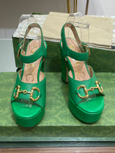 Load image into Gallery viewer, Gucci Platform Sandal With Horsebit
