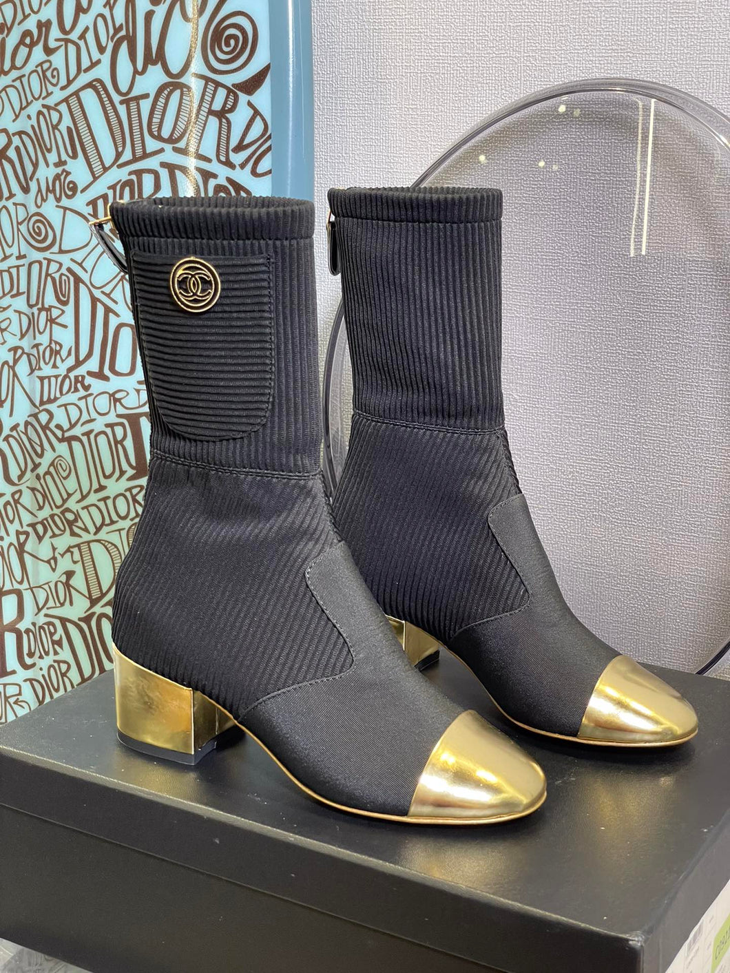 Chanel Ankle  Boots