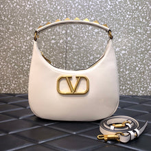 Load image into Gallery viewer, Valentino Stud Sign Hobo Bag
