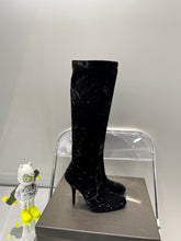 Load image into Gallery viewer, YSL  Talia Boots In Velvet
