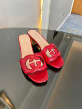 Load image into Gallery viewer, Gucci Interlocking G   Cut-out Sandal
