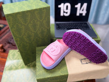 Load image into Gallery viewer, Gucci Slide Sandal With interlocking G
