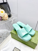 Load image into Gallery viewer, Gucci Rubber Slide Sandal
