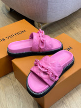 Load image into Gallery viewer, Louis Vuitton Sunset Flat Comfort Mule
