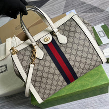 Load image into Gallery viewer, Gucci Ophidia GG Medium Tote Bag
