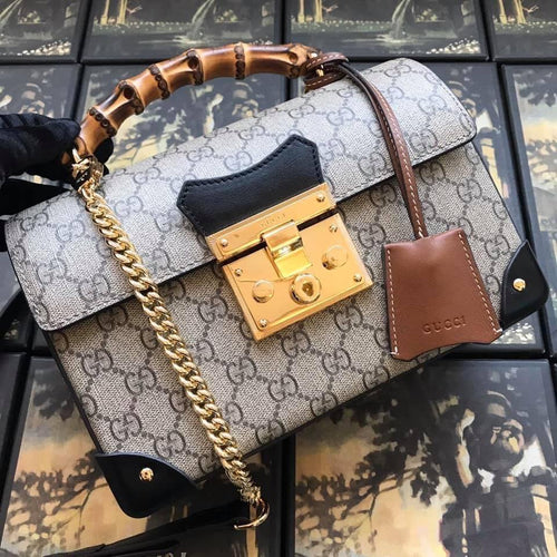 Gucci  Padlock GG Small Shoulder Bag - LUXURY KLOZETT