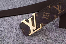 Load image into Gallery viewer, Louis Vuitton Leather Belt - LUXURY KLOZETT
