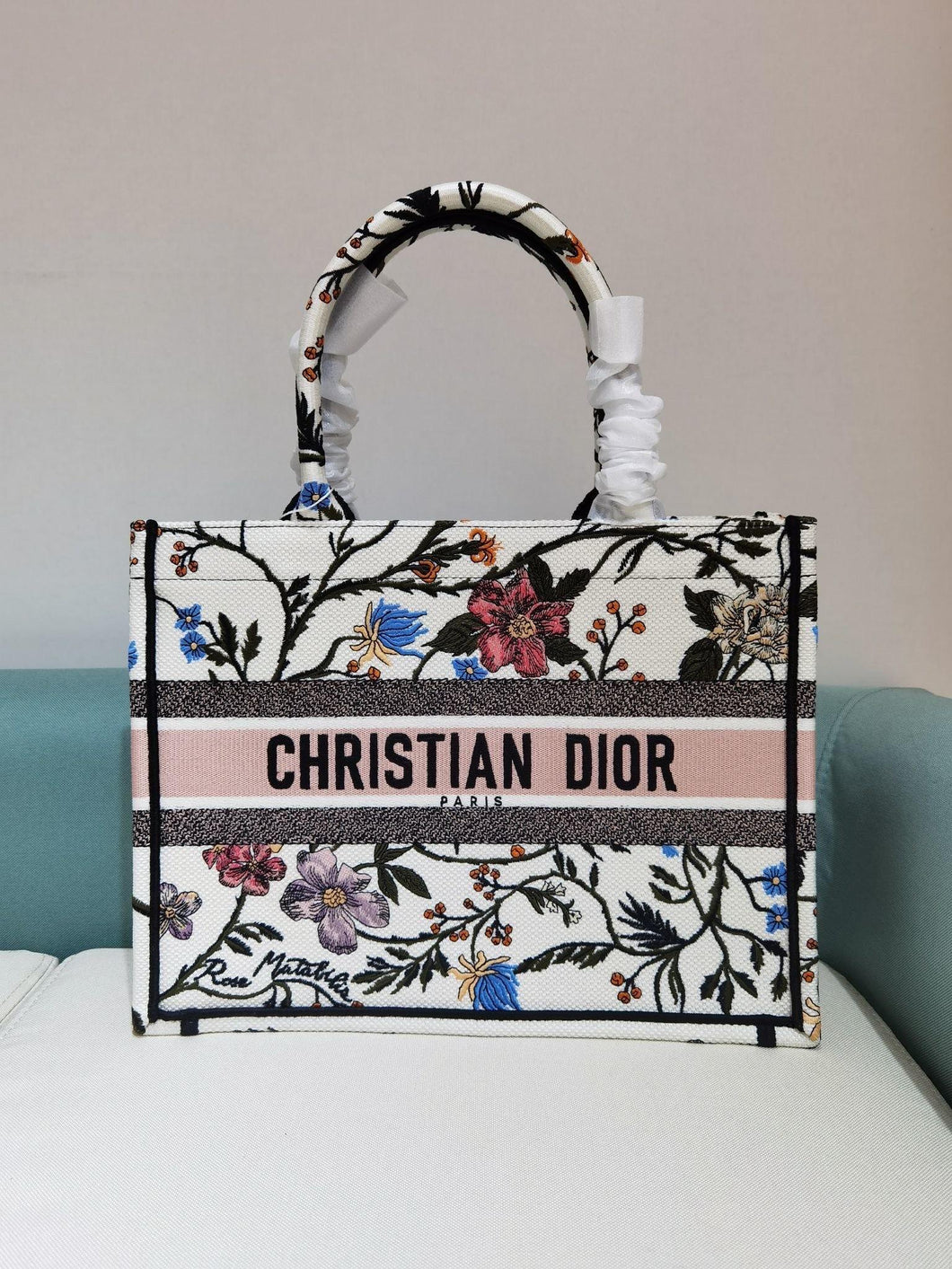 Christian Dior Small Book Tote Bag - LUXURY KLOZETT