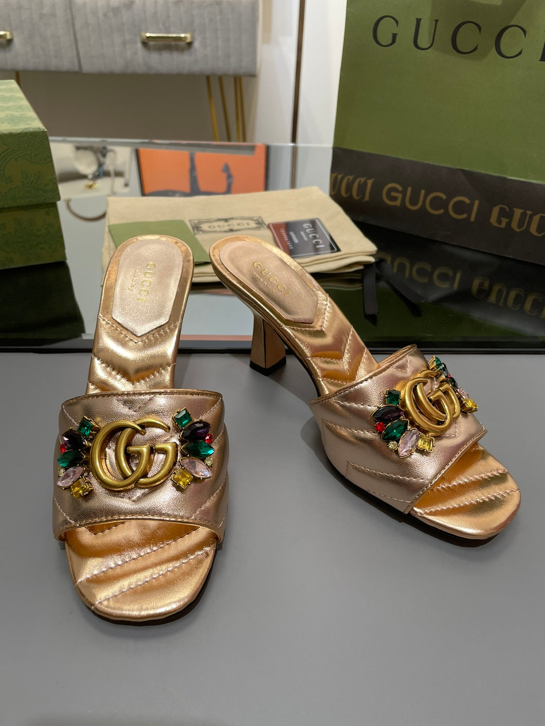 Gucci Double G  Sandal