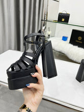 Load image into Gallery viewer, Versace La Medusa Platform Sandals

