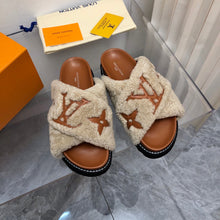 Load image into Gallery viewer, Louis Vuitton Paseo Flat Comfort  Mule
