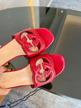 Load image into Gallery viewer, Gucci Interlocking G   Cut-out Sandal
