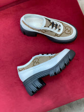 Load image into Gallery viewer, Gucci Women  Lug Sole interlocking G  Loafer
