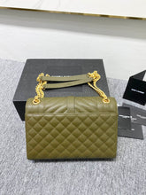 Load image into Gallery viewer, YSL  Envelope Medium Bag In Mix Matelasse Grain  De Poudre Embossed Leather
