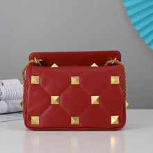 Load image into Gallery viewer, Valentino Garavani Medium Roman Stud The Shoulder Bag In Nappa With Chain
