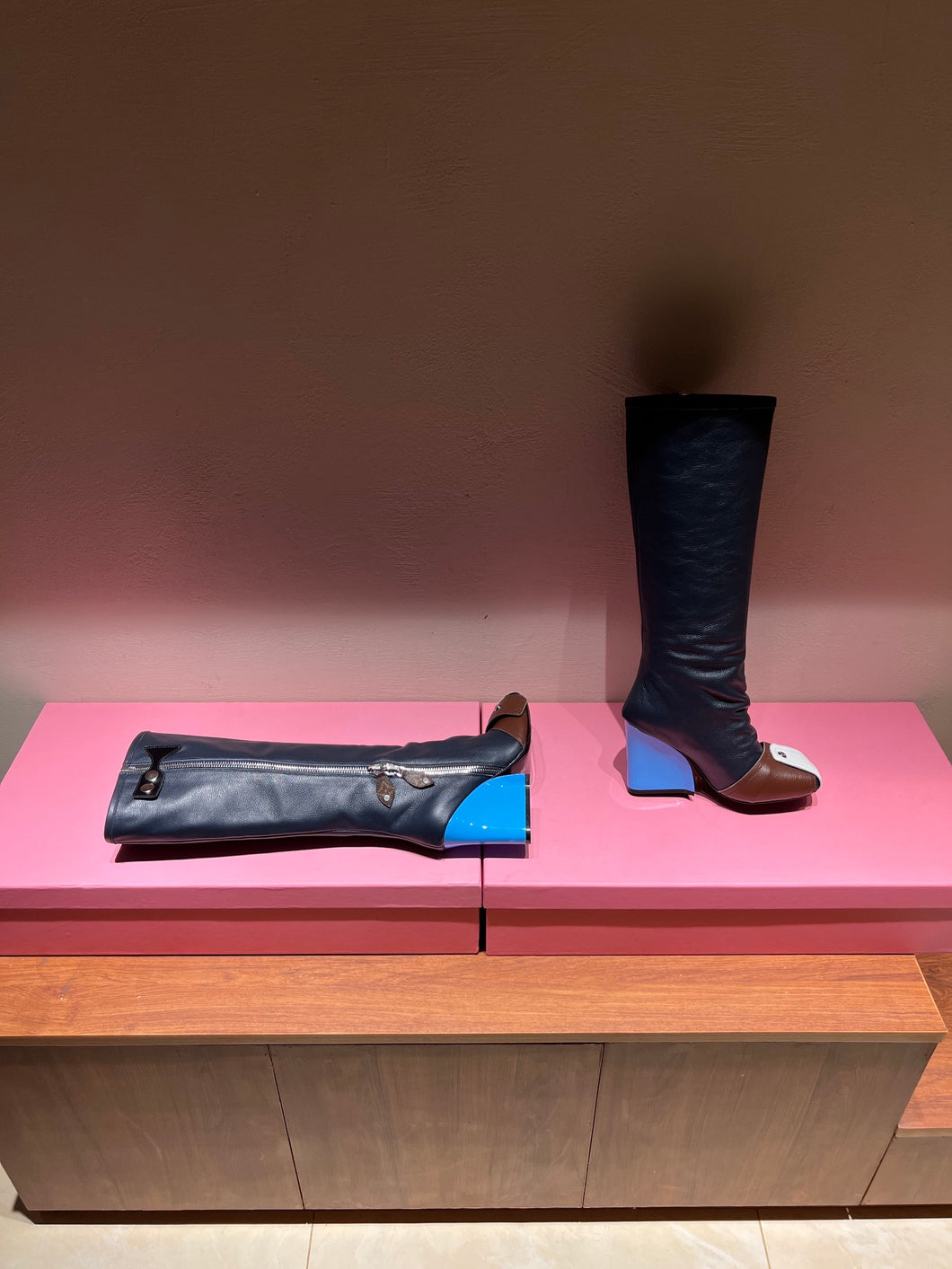 Louis Vuitton Patti Wedge Boot