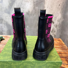 Load image into Gallery viewer, Gucci Women  Boots with GG Jersey
