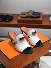 Load image into Gallery viewer, Hermes Candy Sandals
