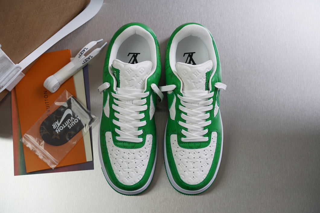 Louis Vuitton X Nike  Air Force Sneakers