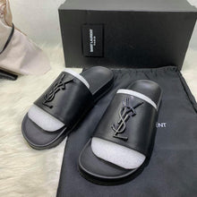 Load image into Gallery viewer, Saint Laurent Slippers - LUXURY KLOZETT
